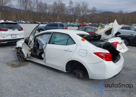 2017 Toyota Corolla Se from USA, damaged, VIN 5YFBURHE9HP581534